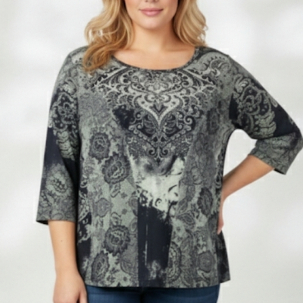 Y2K Vanilla Sugar Graphic Print Shirt Size 2X